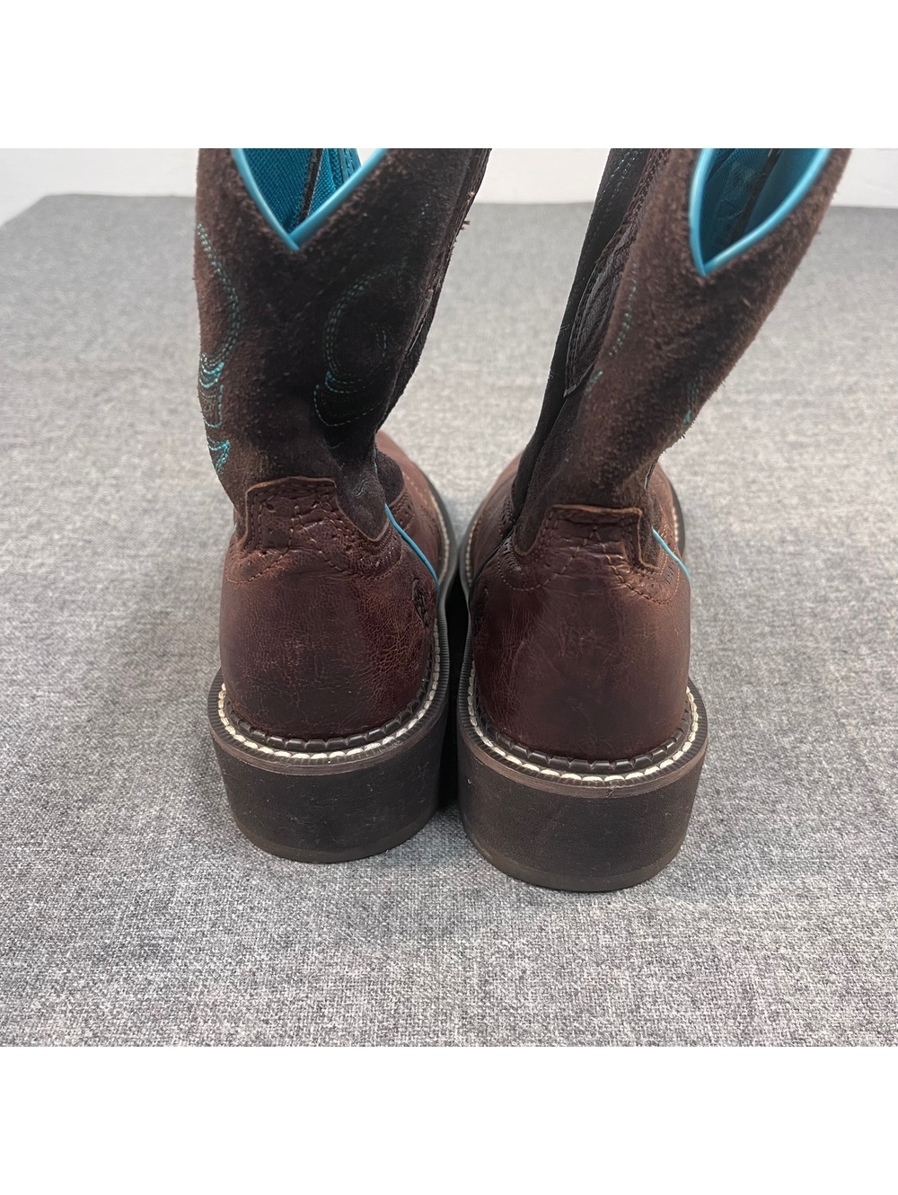 Ariat Fatbaby Heritage Dapper Womens Brown Leather Western Boots 7.5B, Eur 38 - Picture 8 of 11